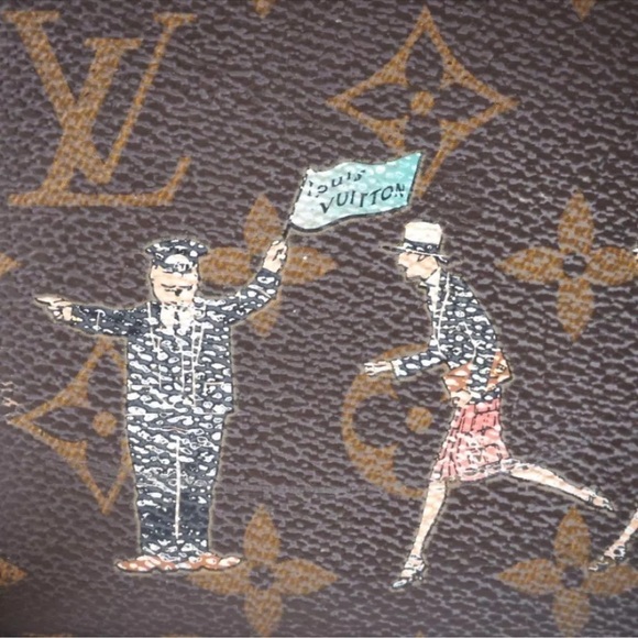 LOUIS VUITTON M60291 Monogram Animation Illustre Wallet Xmas Limited Edition - Picture 4 of 10